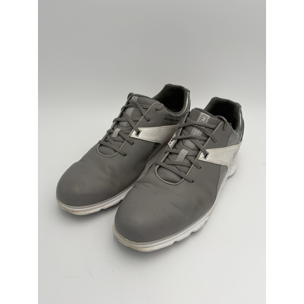 FootJoy Pro SL Mens 13 M Gray Silver Mauve Lace Up‎ Athletic Golf Shoes